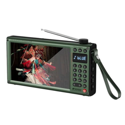 MultiRadio HD7 - multimediální digitální rádio s velkým displejem, Bluetooth a časovačem